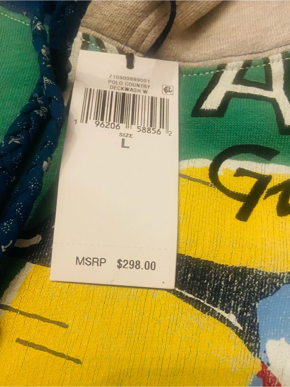 Polo Ralph Lauren ‘Dry Goods’ graphic hoodie and sweat shorts bundle